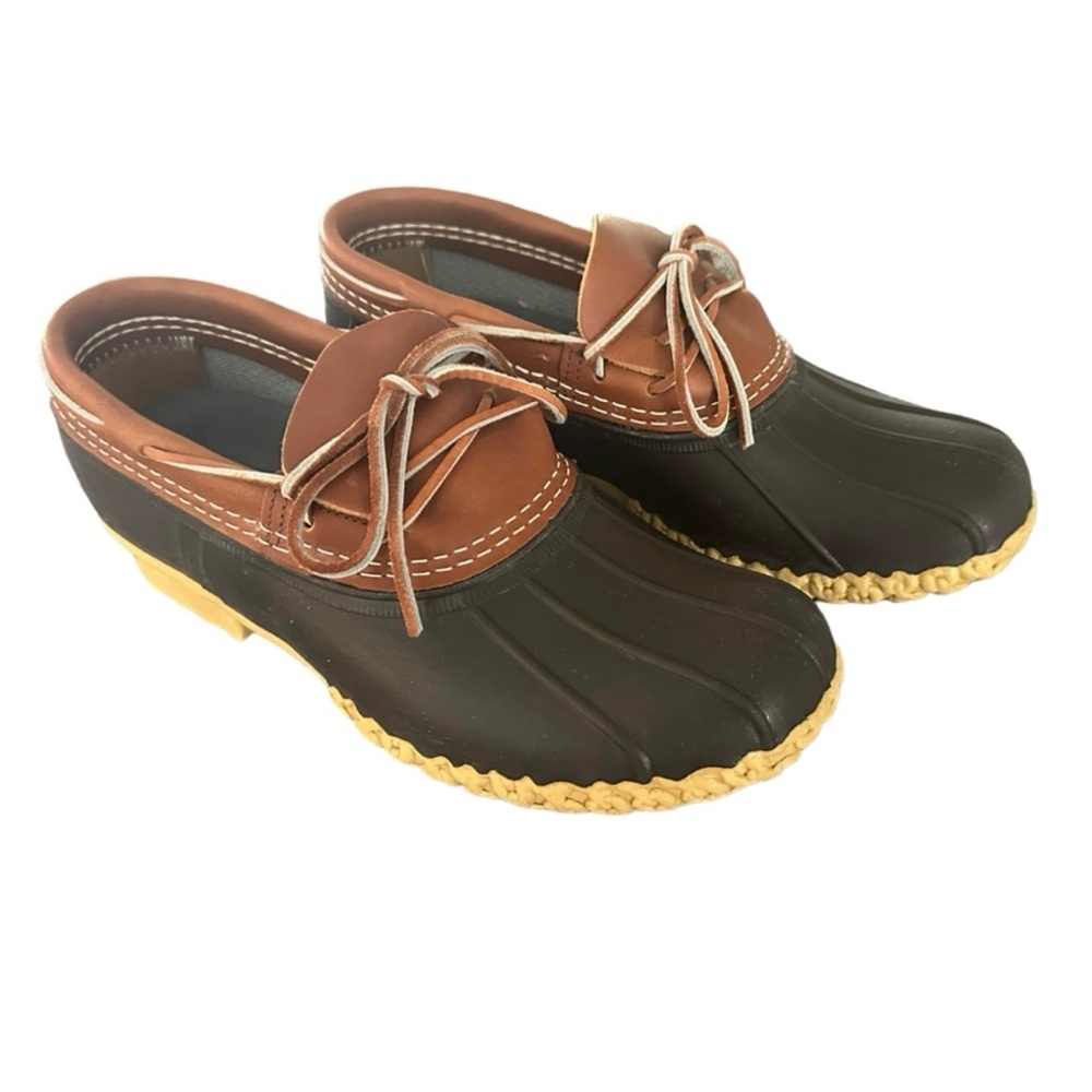 LL Bean Men's Bean Boots Rubber Moc Size 8
